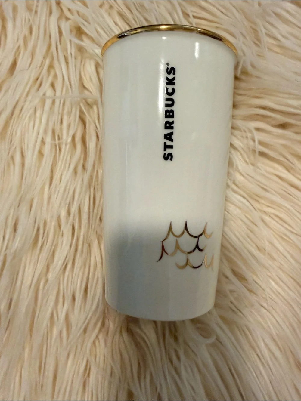 Starbucks ceramic hot travel mug